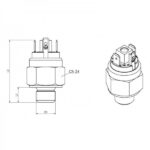 PRESSOSTAT LAITON 1/4