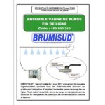 OPTION VANNE DE PURGE FIN DE LIGNE