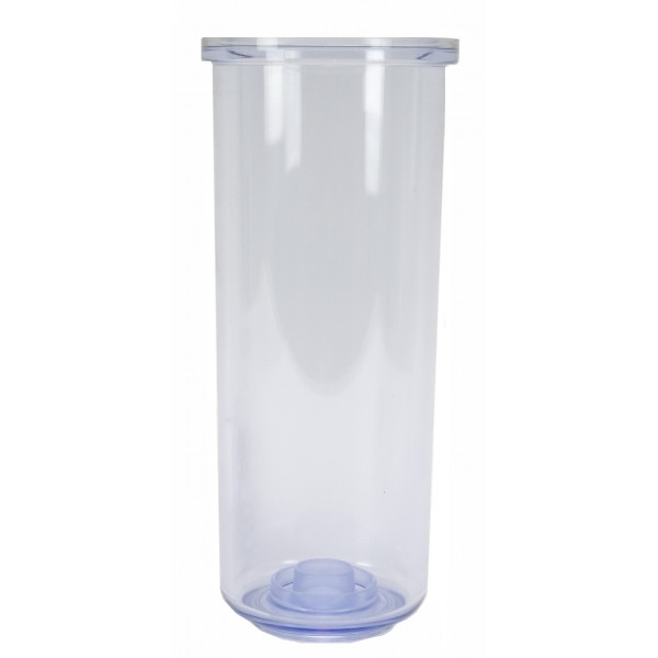 CUVE TRANSPARENT POUR FILTRE A CARTOUCHE BLANC CUVE TRANSPARENT POUR FILTRE A CARTOUCHE BLANC