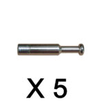 BOUCHON FIN DE LIGNE Ø6.3 par 5