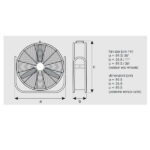 VENTILATEUR BRUMISATEUR COOL FAN 900 SUR ROUE – Image 7