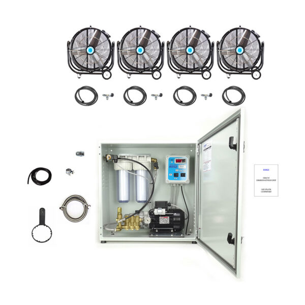 VENTILATEUR BRUMISATEUR PREMIUM CF 900 SUR ROUES X 4