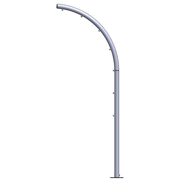 Arche brumisateur en inox 7 buses