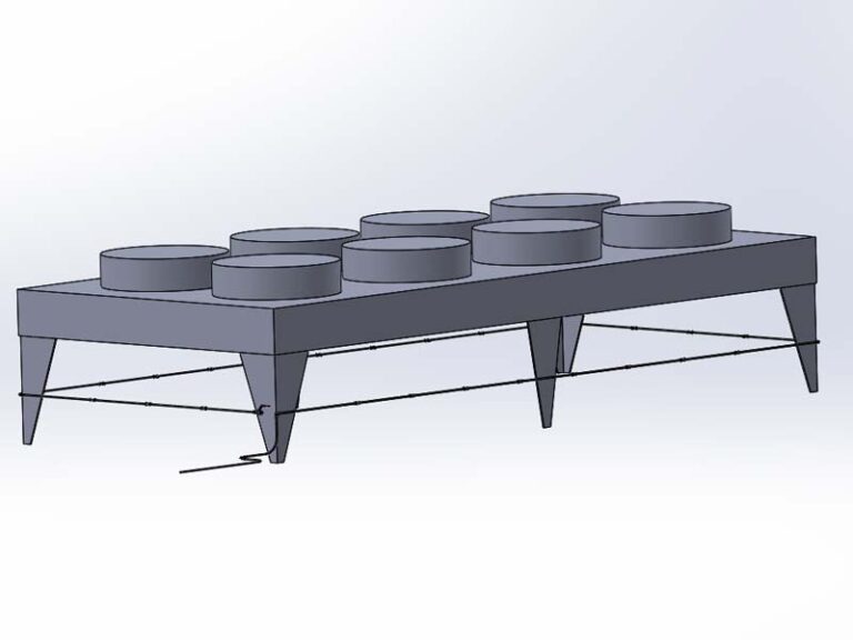 Modélisation 3D de la brumisation d'un aéroréfrigérant
