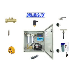 Options pour armoire de brumisation : pressostat, thermostat, filtre et raccords