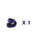 COLLIER NYLON NOIR Ø 9.5