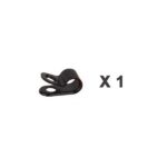COLLIER NYLON NOIR Ø 6.3