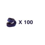 COLLIER NYLON NOIR Ø 9.5 (100)