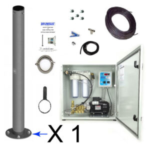 Pack 1 poteau brumisateur gamme Premium avec armoire de brumisation