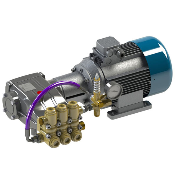 Pompe haute pression industrielle pour brumisation